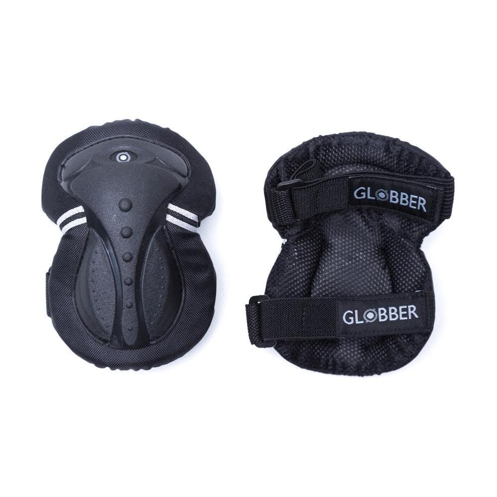 фото Globber защита globber adult set (локти, колени, ладони), цвет черный, ростовка l
