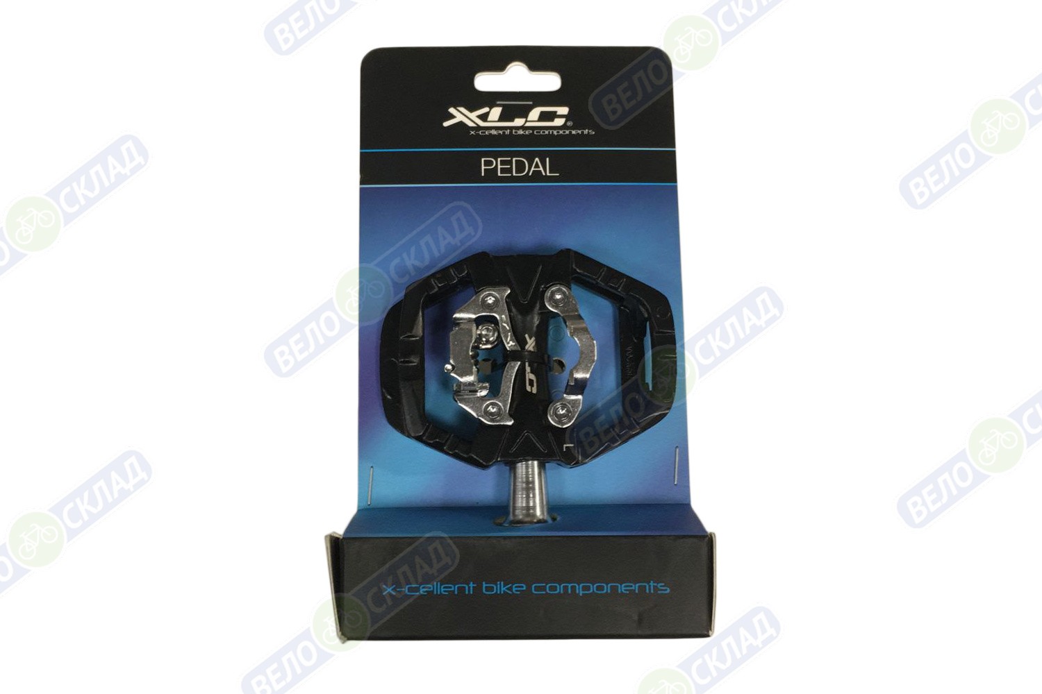 фото Xlc педали xlc system pedal pd-s14, цвет черный