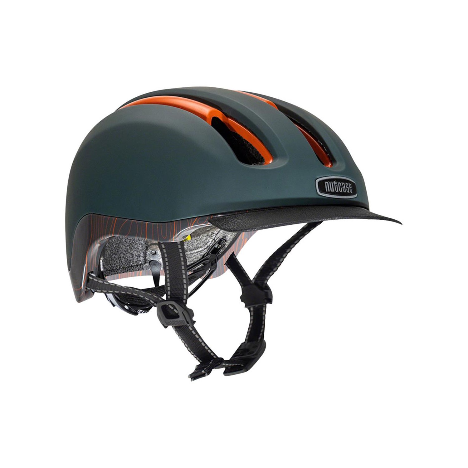 фото Nutcase шлем защитный nutcase vio adventure topo, цвет зеленый, ростовка l/xl