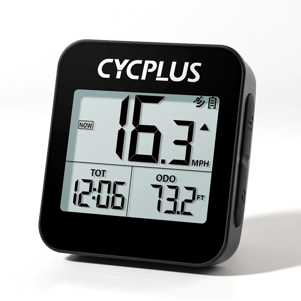 фото Cycplus велокомпьютер cycplus g1 9 функций, цвет черный