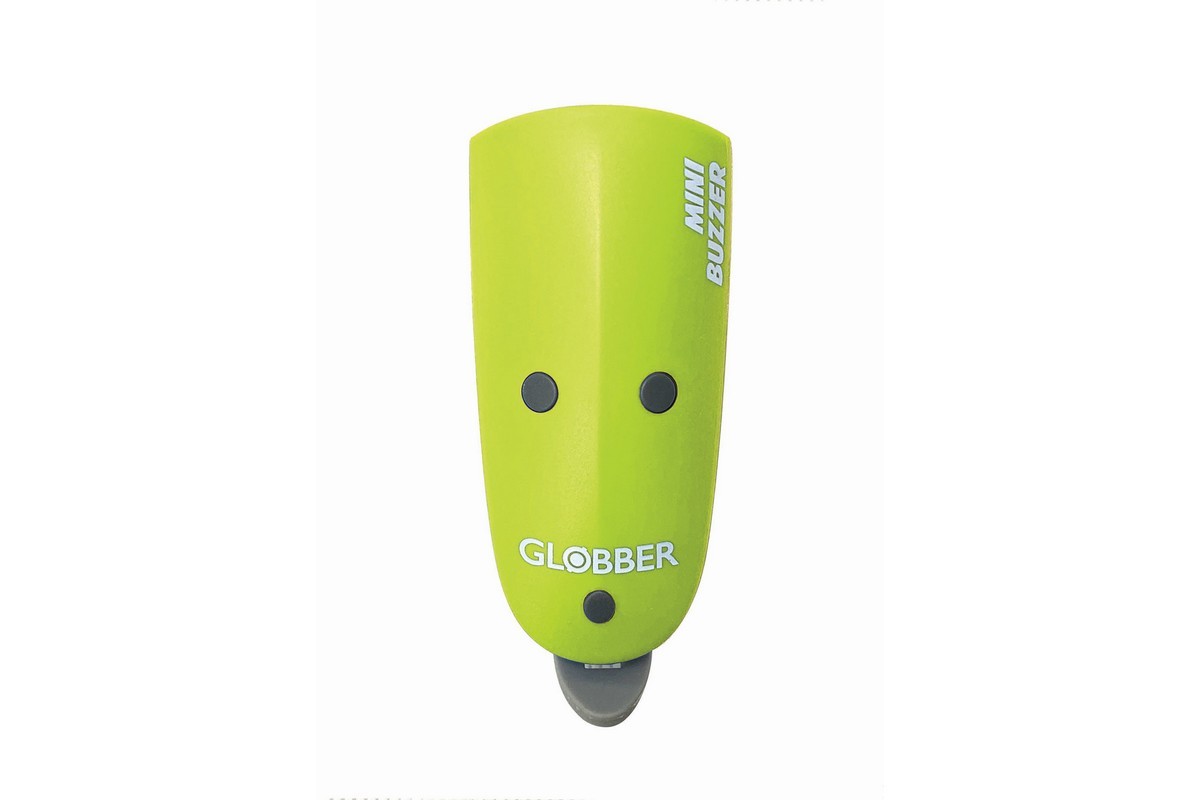 фото Globber электронный сигнал globber mini buzzer, цвет зеленый