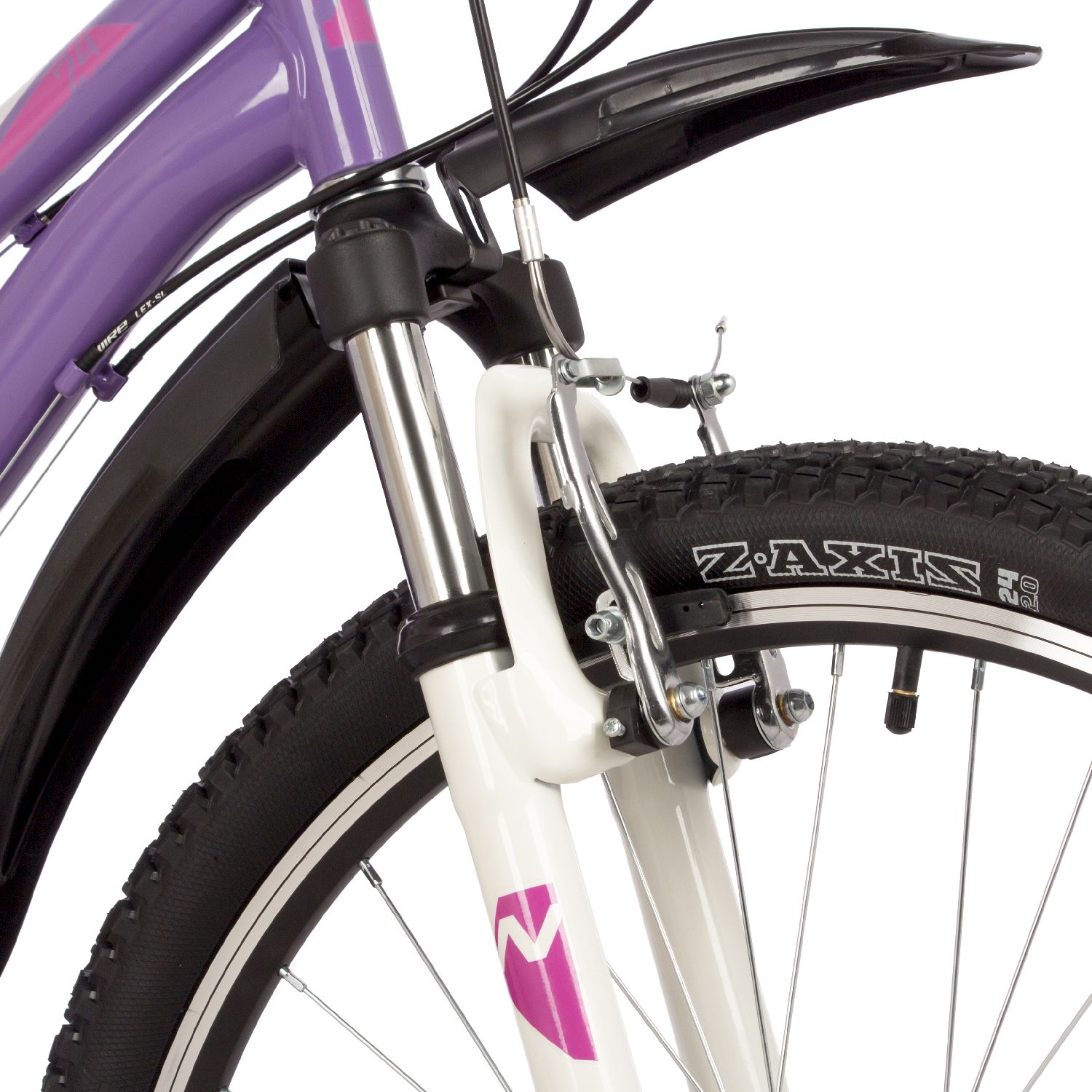 фото Подростковый велосипед novatrack jenny 24 pro, год 2023, цвет фиолетовый, ростовка 12