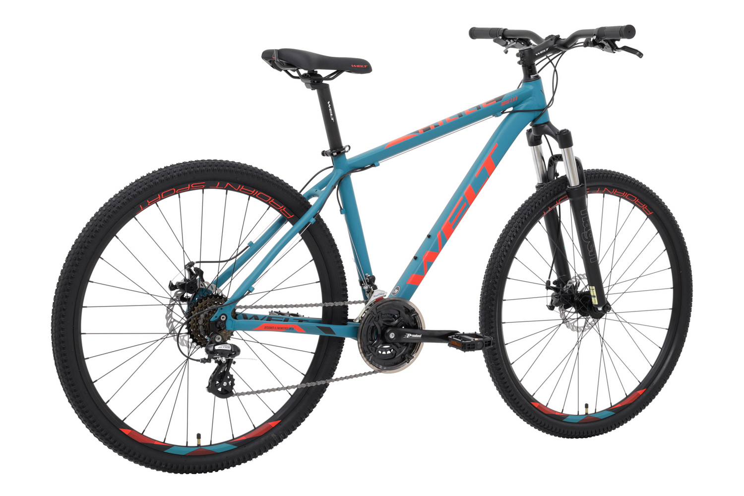 фото Горный велосипед welt ridge 2.0 d 29, год 2024, цвет синий, ростовка 20