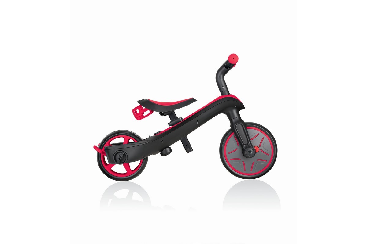 фото Детский велосипед globber trike explorer (4 in 1), год 2020, цвет красный