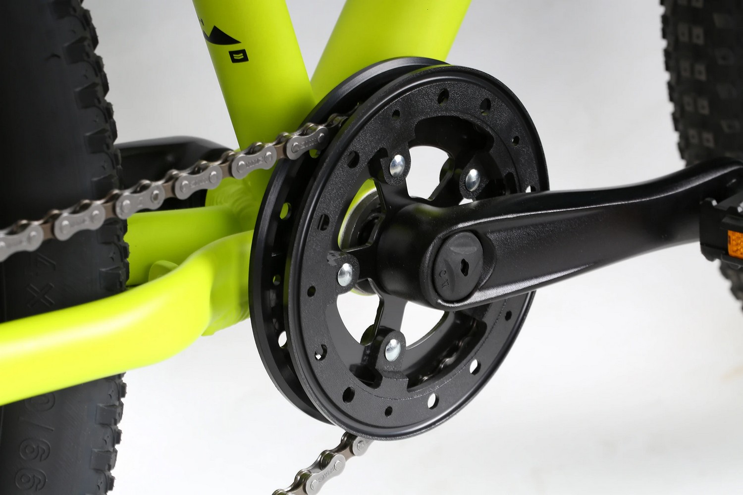 фото Подростковый велосипед haro flightline 24 plus, год 2021, цвет зеленый-желтый