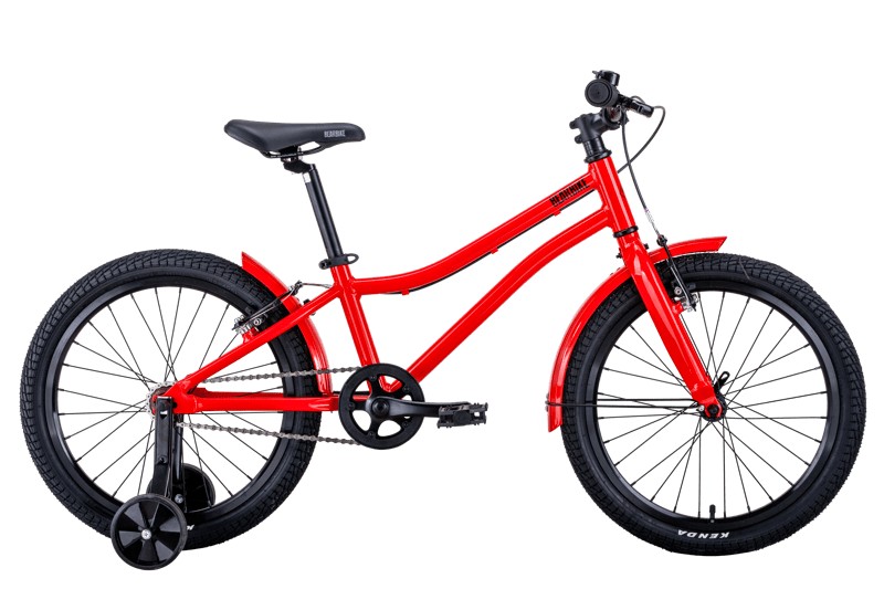 фото Детский велосипед bear bike kitez 20, год 2021, цвет черный