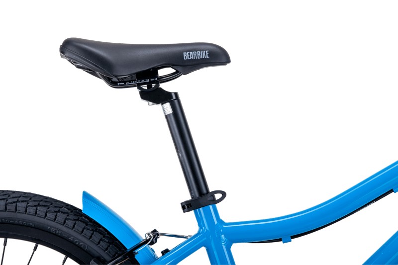 фото Детский велосипед bear bike kitez 20, год 2021, цвет черный