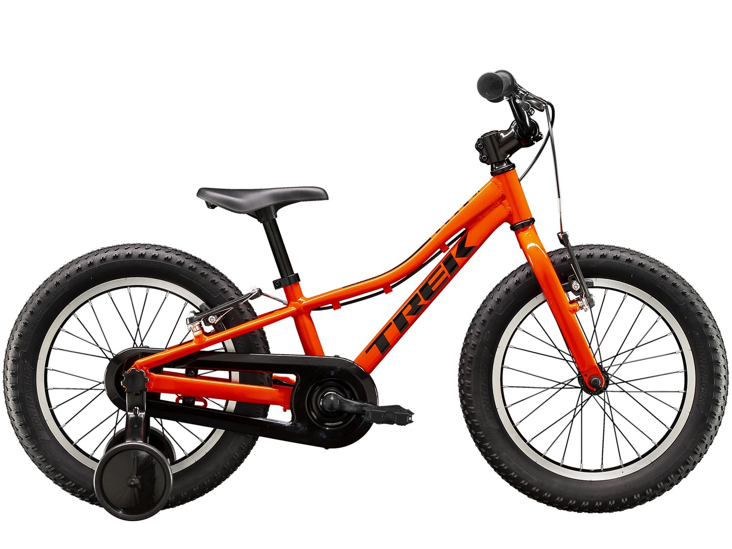 фото Детский велосипед trek precaliber 16 boys f/w, год 2022, цвет оранжевый