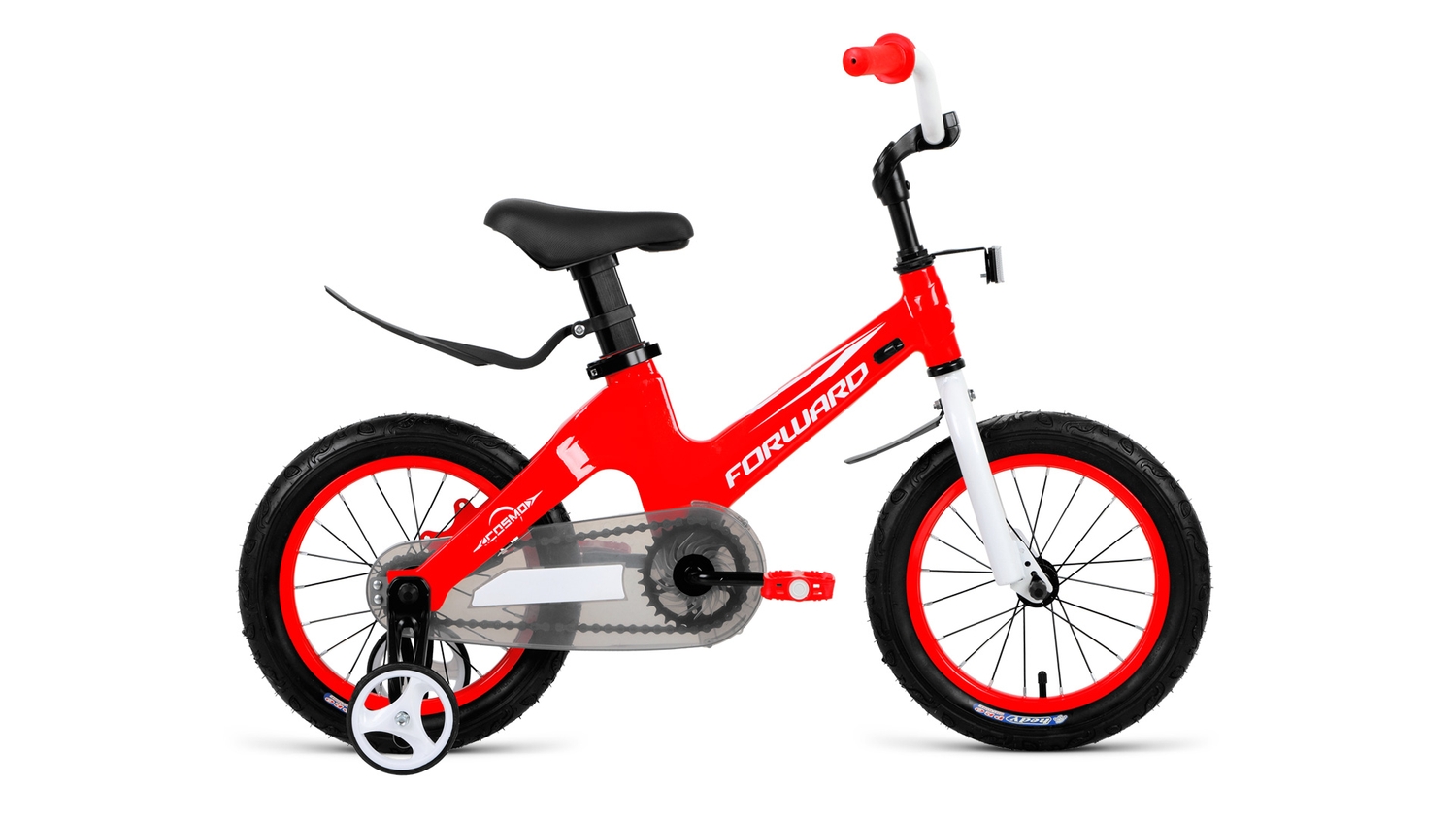 фото Детский велосипед forward cosmo 12, год 2022, цвет красный