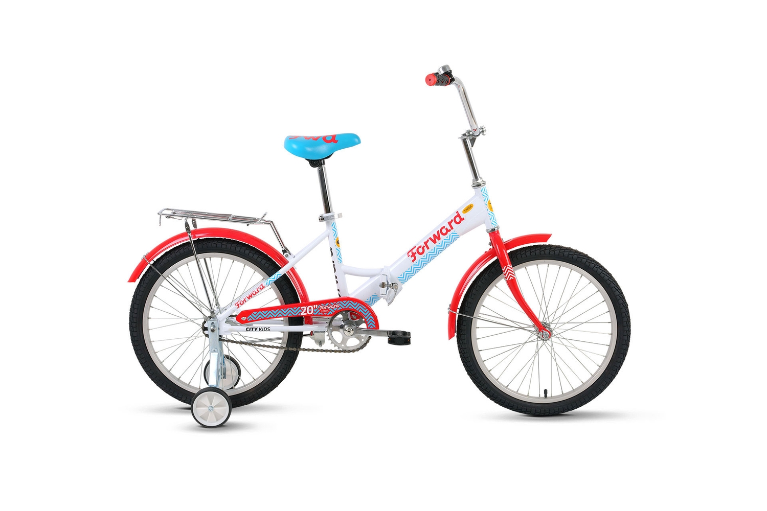 фото Детский велосипед forward timba 20, год 2022, цвет белый