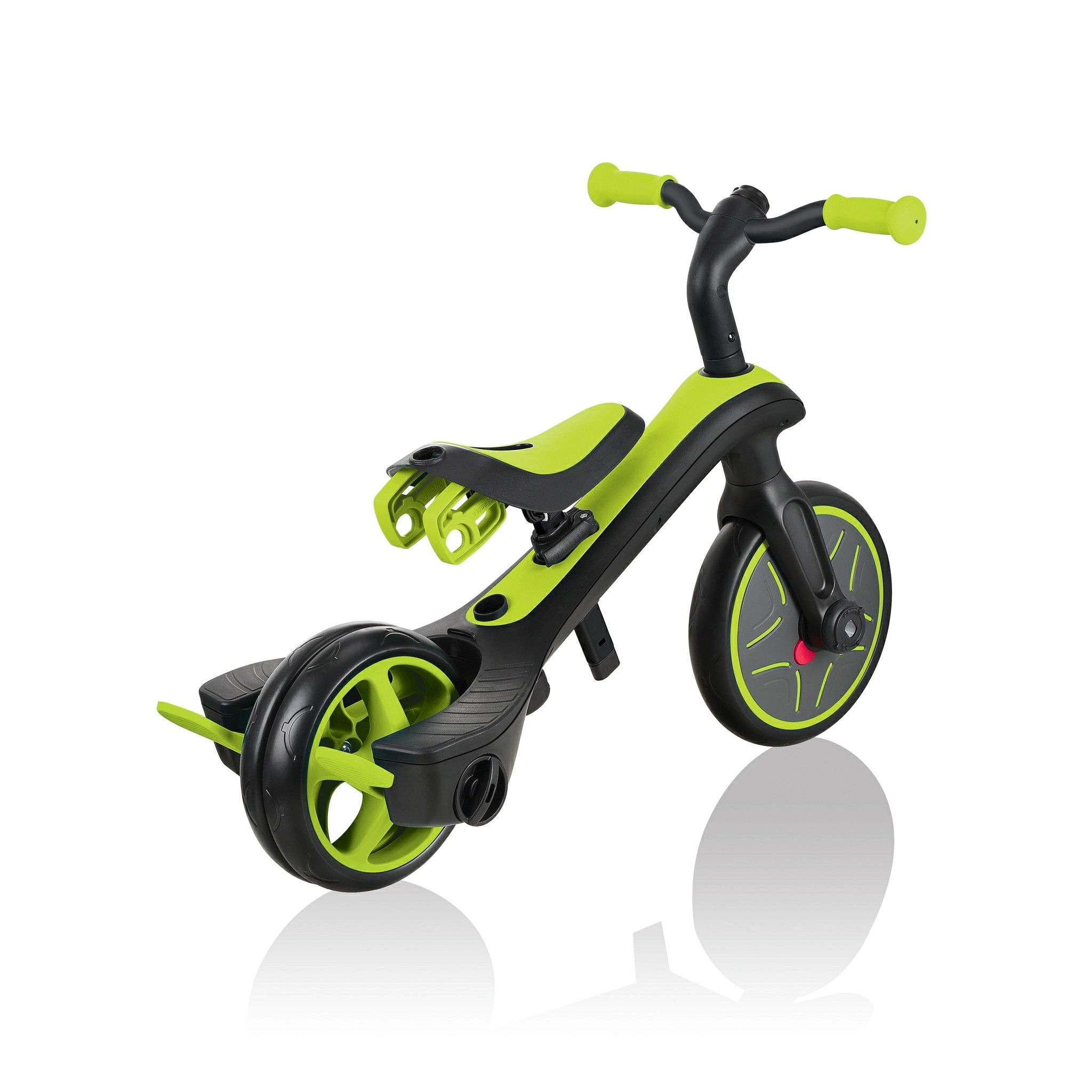 фото Детский велосипед globber trike explorer (3 in 1), год 2022, цвет зеленый