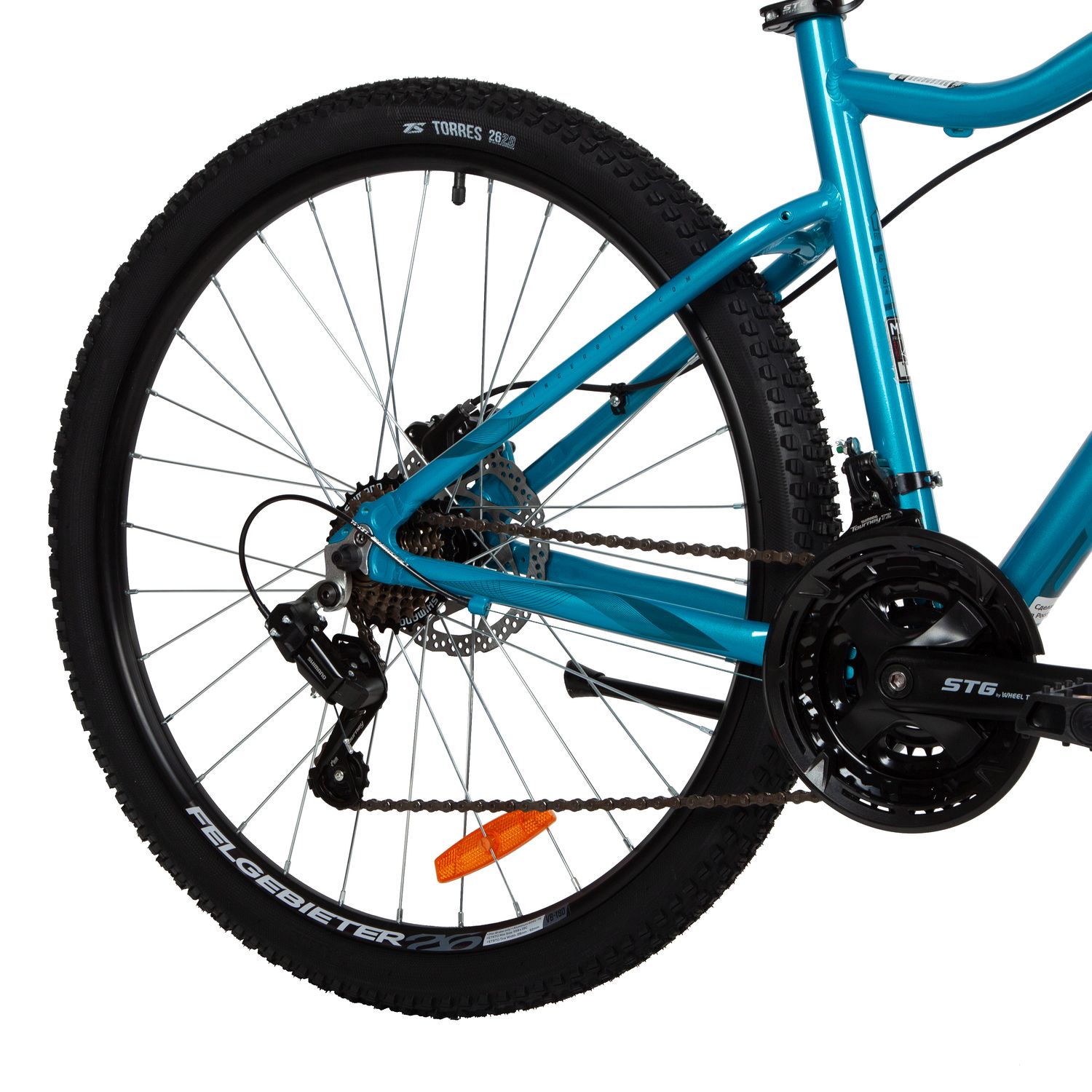 фото Женский велосипед stinger laguna pro 26, год 2021, цвет синий, ростовка 15