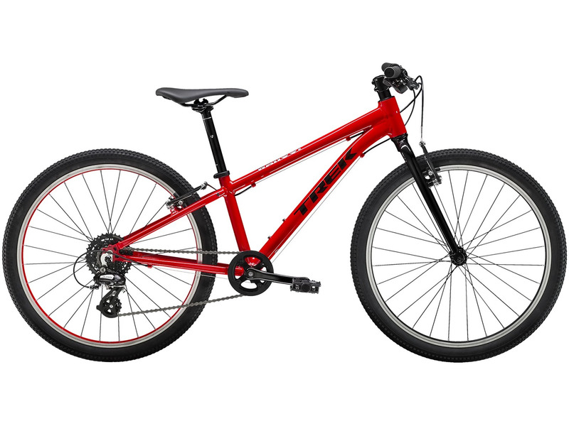 фото Подростковый велосипед trek wahoo 24, год 2022, цвет красный-черный