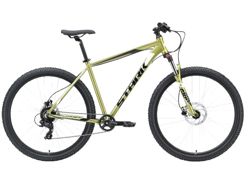 фото Горный велосипед stark hunter 29.3 hd, год 2023, цвет зеленый-черный, ростовка 18
