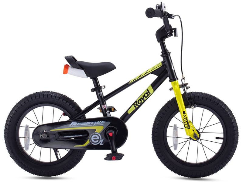 фото Детский велосипед royal baby freestyle ez 14, год 2023, цвет черный