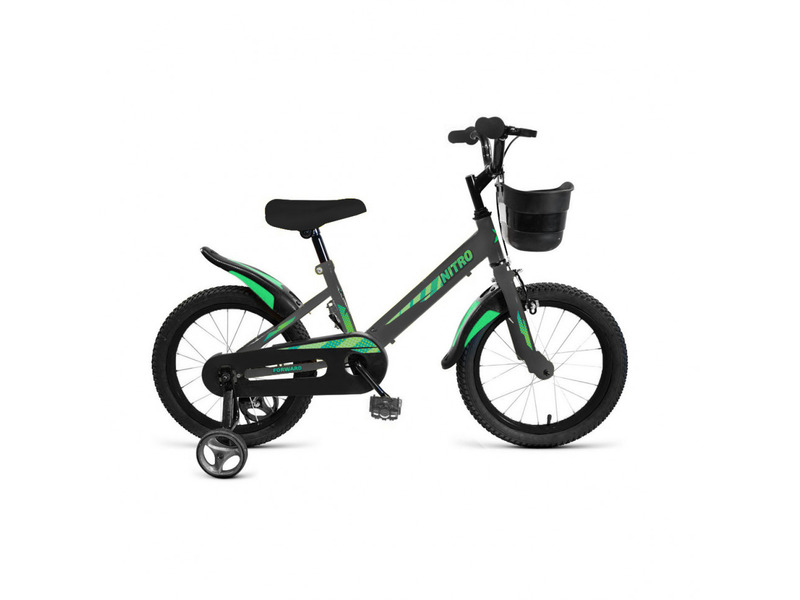 фото Детский велосипед forward nitro 14, год 2023, цвет серебристый