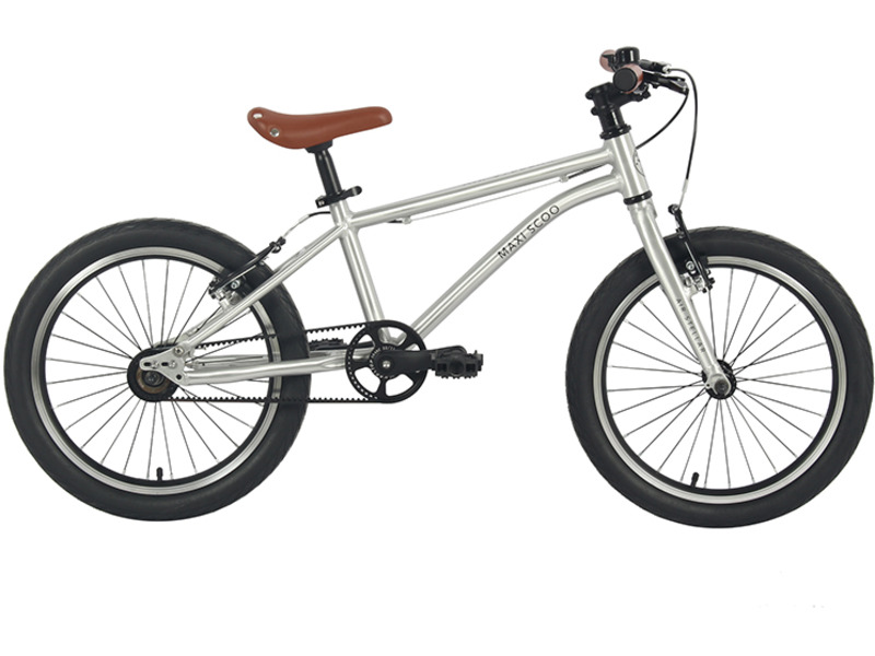 фото Детский велосипед maxiscoo air stellar 18, год 2023, цвет серебристый