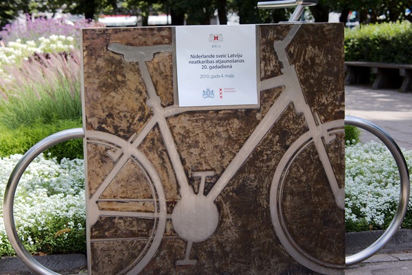 Символ велосипеду в Риге
