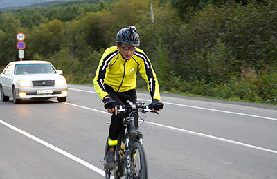 Поведение велосипедиста на дороге