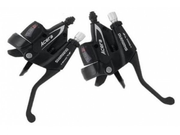 Фото Шифтер/Тормоз Shimano Acera, ST-M360, черн, лев/пр, 3х8ск