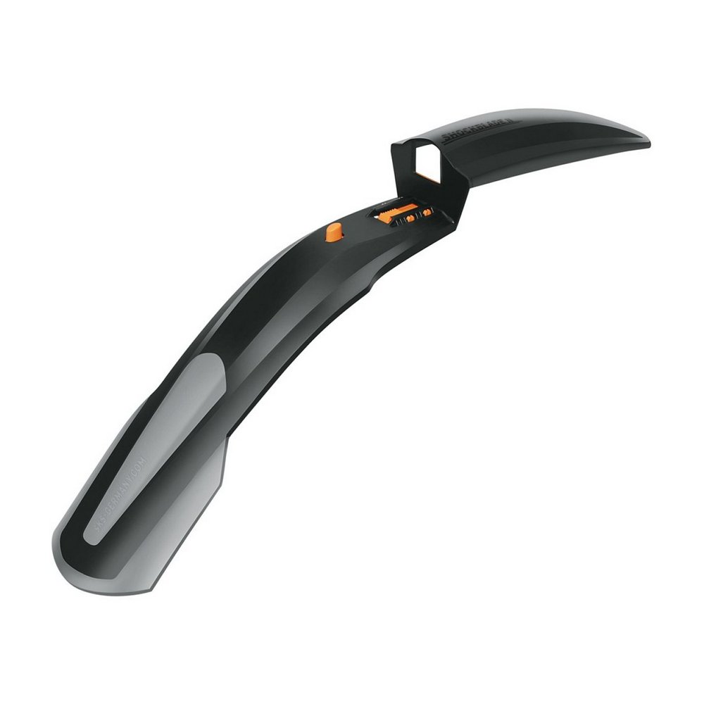 фото Sks крыло переднее sks shockblade ii 26ʺ+27,5ʺ, цвет черный-серебристый