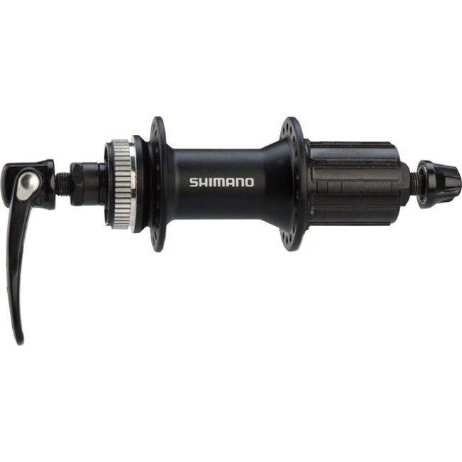 Shimano Втулка задняя Shimano Alivio, FH-M4050, 36H. 8/9ск QR, C.lock, год 2020, цвет Черный