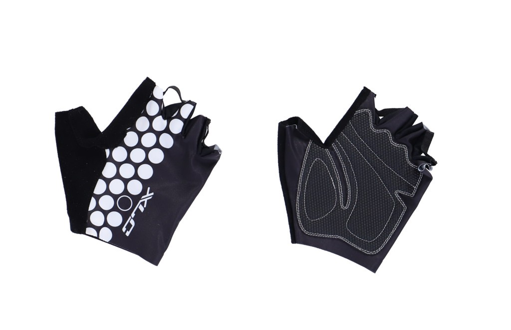 Xlc Велоперчатки XLC Short finger glove (014810), год 2021, цвет Черный-Белый, ростовка L