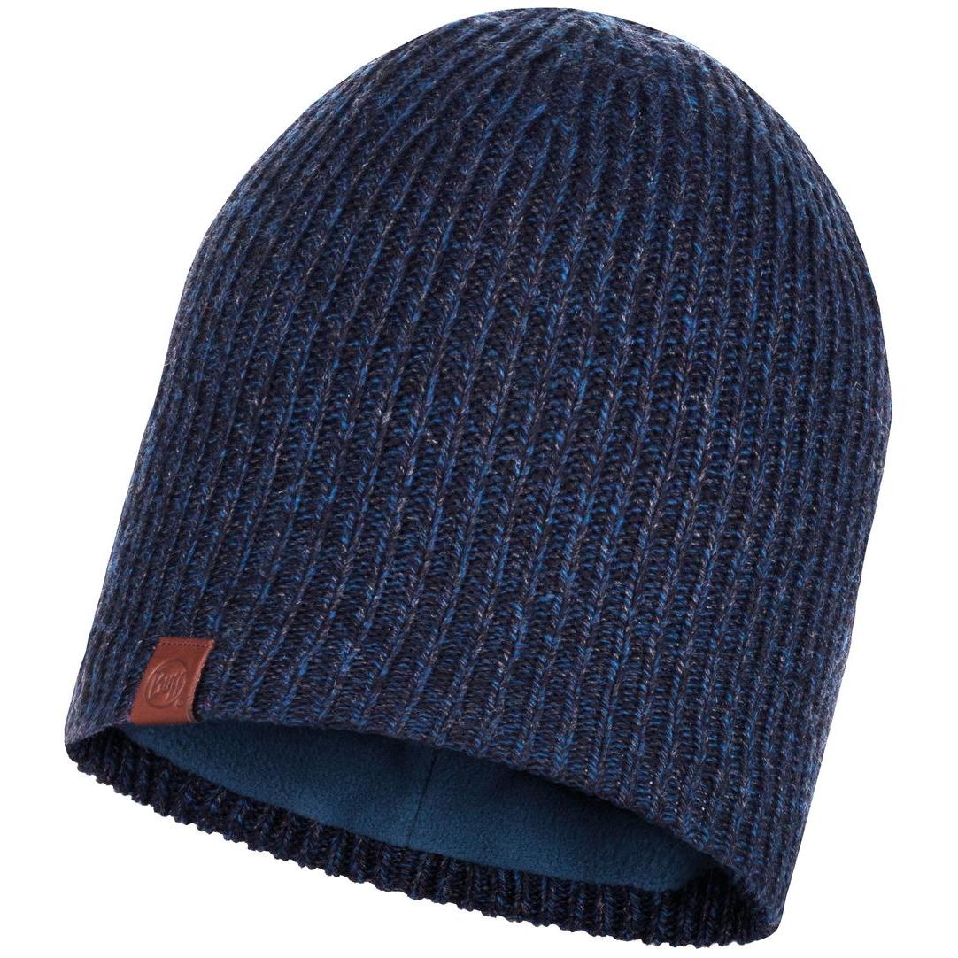 Фото Шапка Buff Knitted & Full Fleece Hat Lyne Night Blue (116032.779.10.00)
