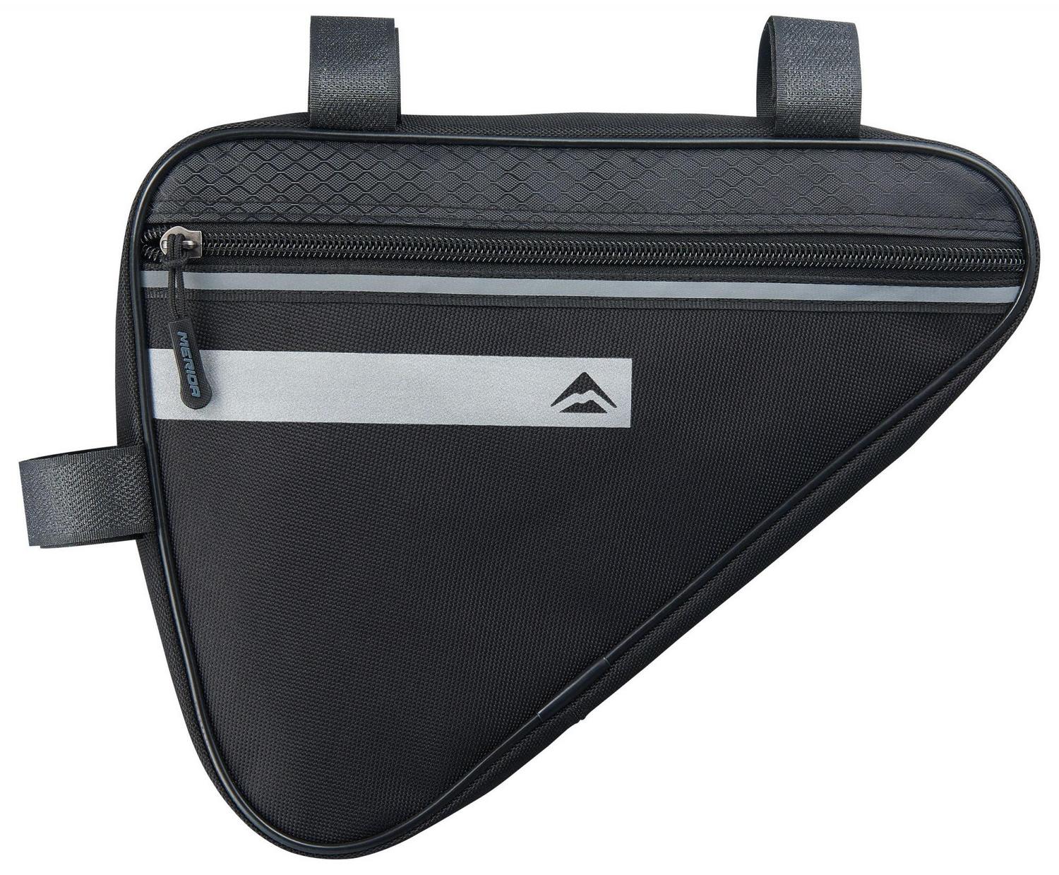 Merida Велосумка Merida Triangle Framebag 3L (2276004530), цвет Черный-Серебристый