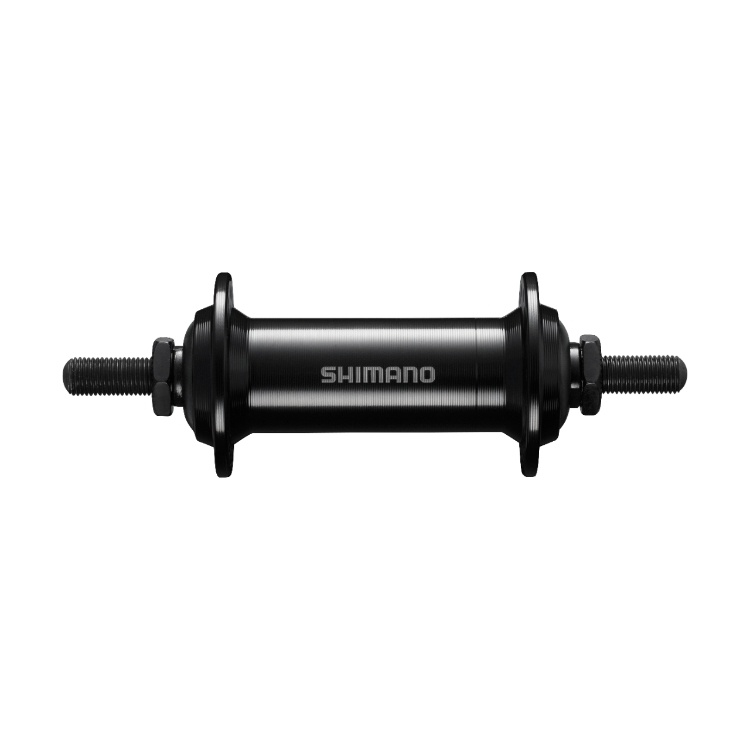Shimano Втулка передняя Shimano HB-TX500, 32H, гайки, цвет Черный