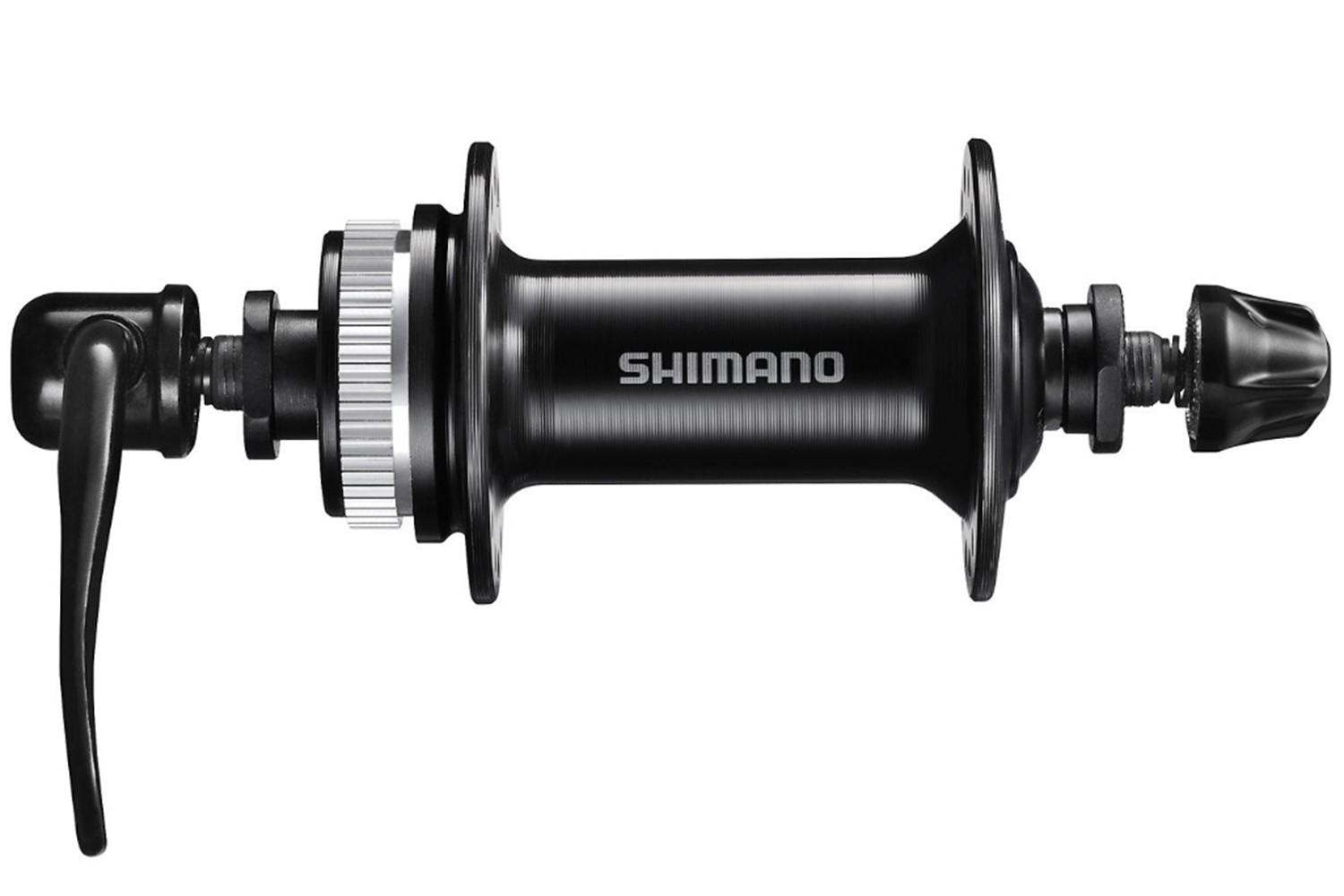 Shimano Втулка передняя Shimano HB-TX505, 36H, QR, C.Lock, цвет Черный