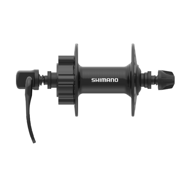 Shimano Втулка передняя Shimano HB-TX506, 32H, QR, 6-болт. OLD 100мм, цвет Черный