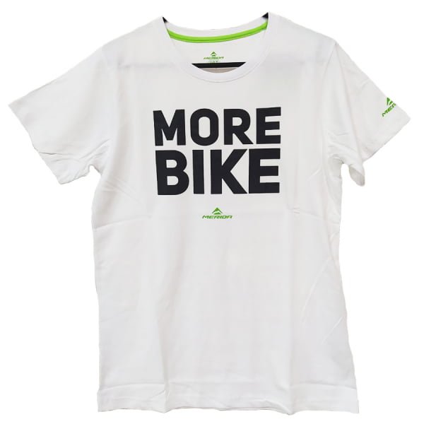 Фото Футболка Merida T-Shirt More Bike White кор.рукав (2287013130)