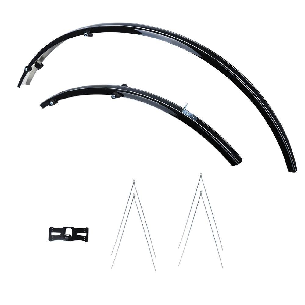 Oxford Комплект крыльев Oxford 700c/27ʺ Std Narrow 31mm Mudguard (MG19/26), цвет Черный