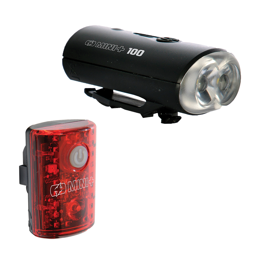 Oxford Комплект фонарей Oxford Ultratorch Mini+ USB Lightset (LD733), цвет Черный