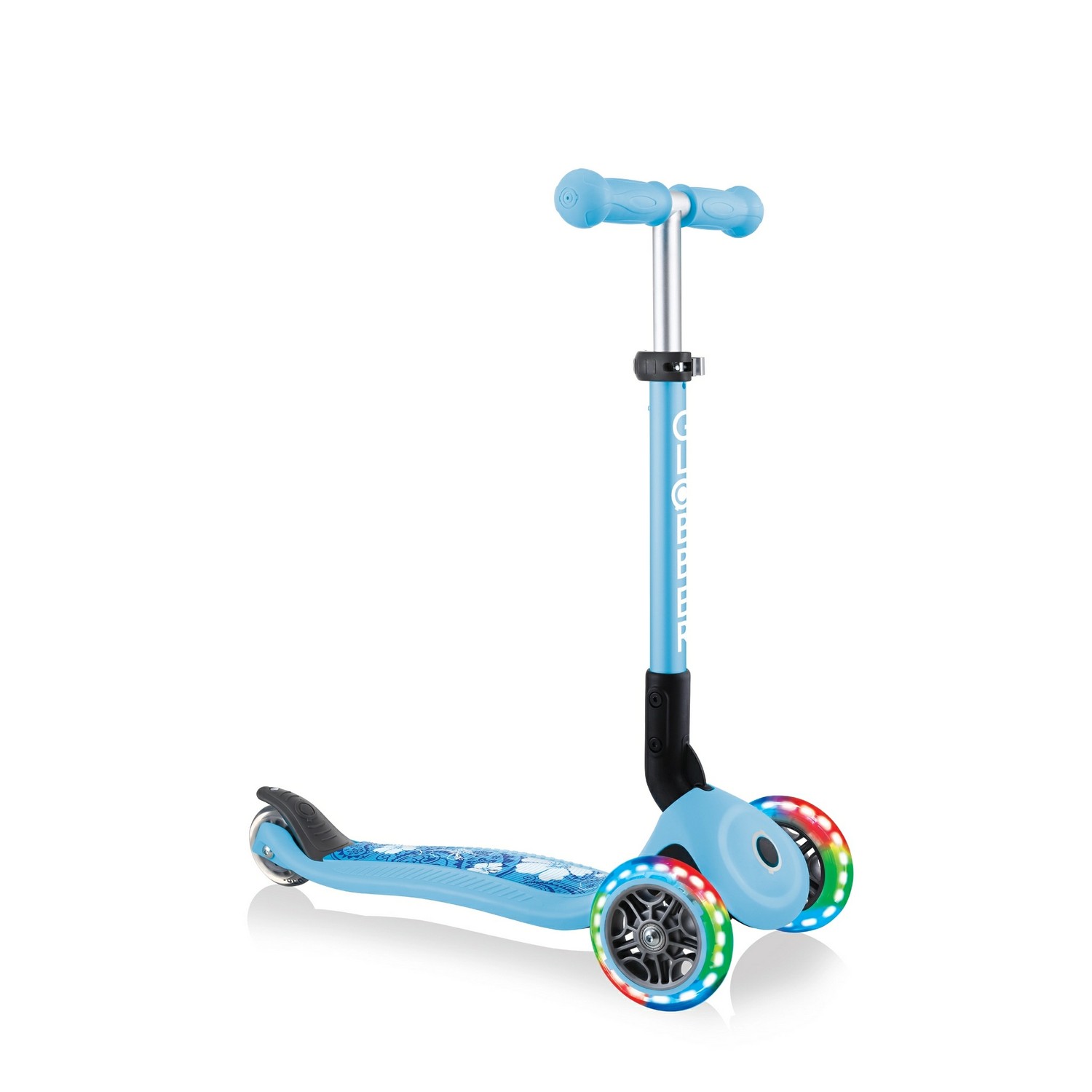 Фото Самокат Globber Junior Foldable Fantasy Lights