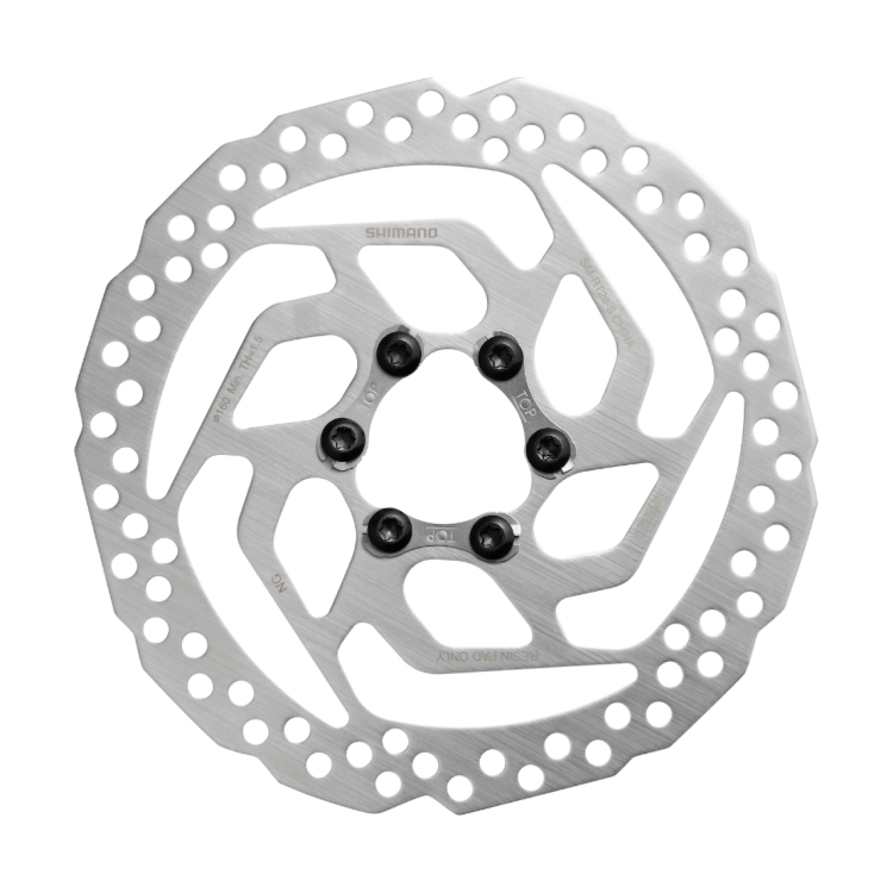 Фото Ротор диск. торм. Shimano RT26, 160мм 6-болт