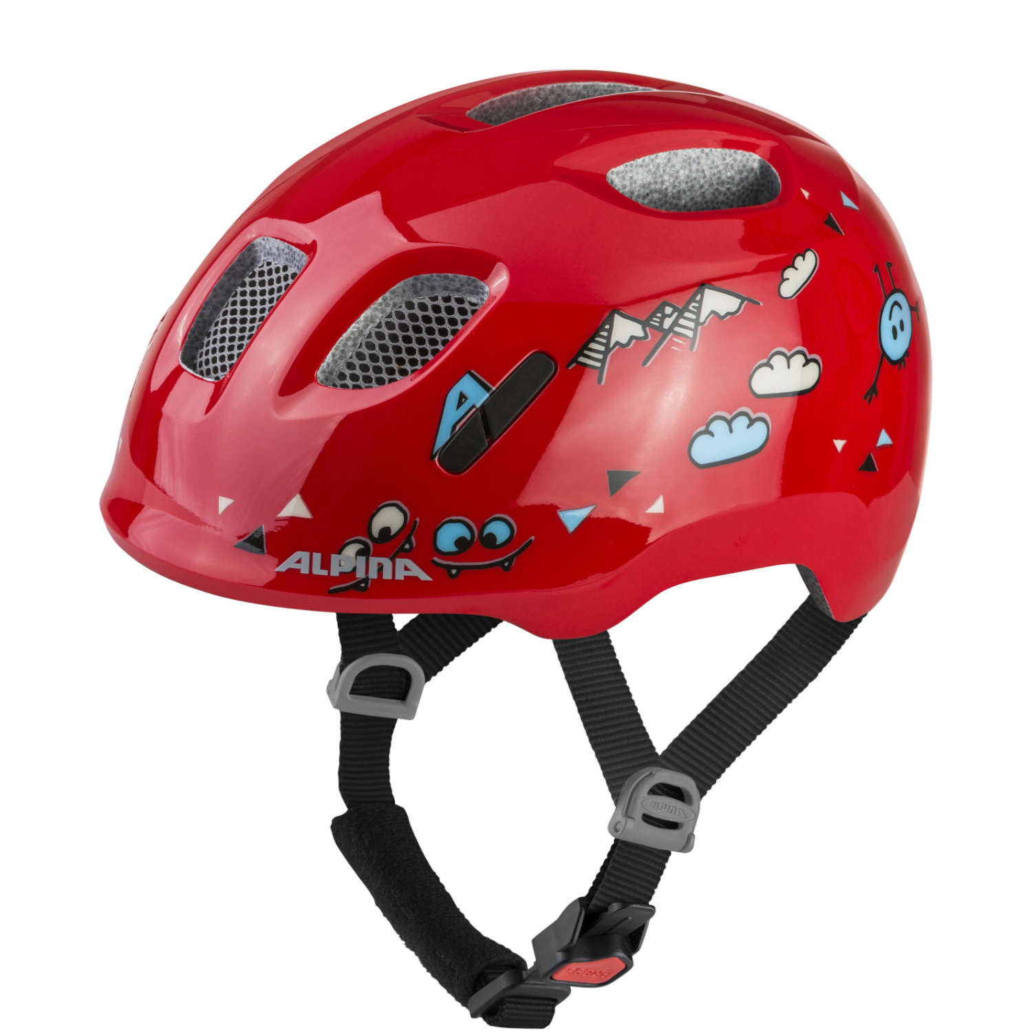 Фото Велошлем Alpina Ximo 2 Red Smile Gloss