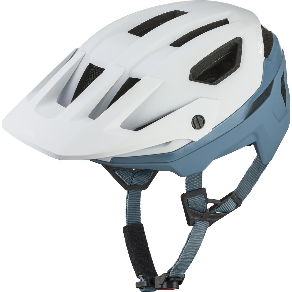 Фото Велошлем Alpina Rootage 2 Mips White Pebble/Blue Matt