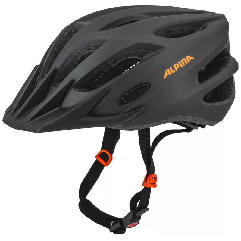 Фото Велошлем Alpina Tour 2.0 Charcoal-Orange Matt