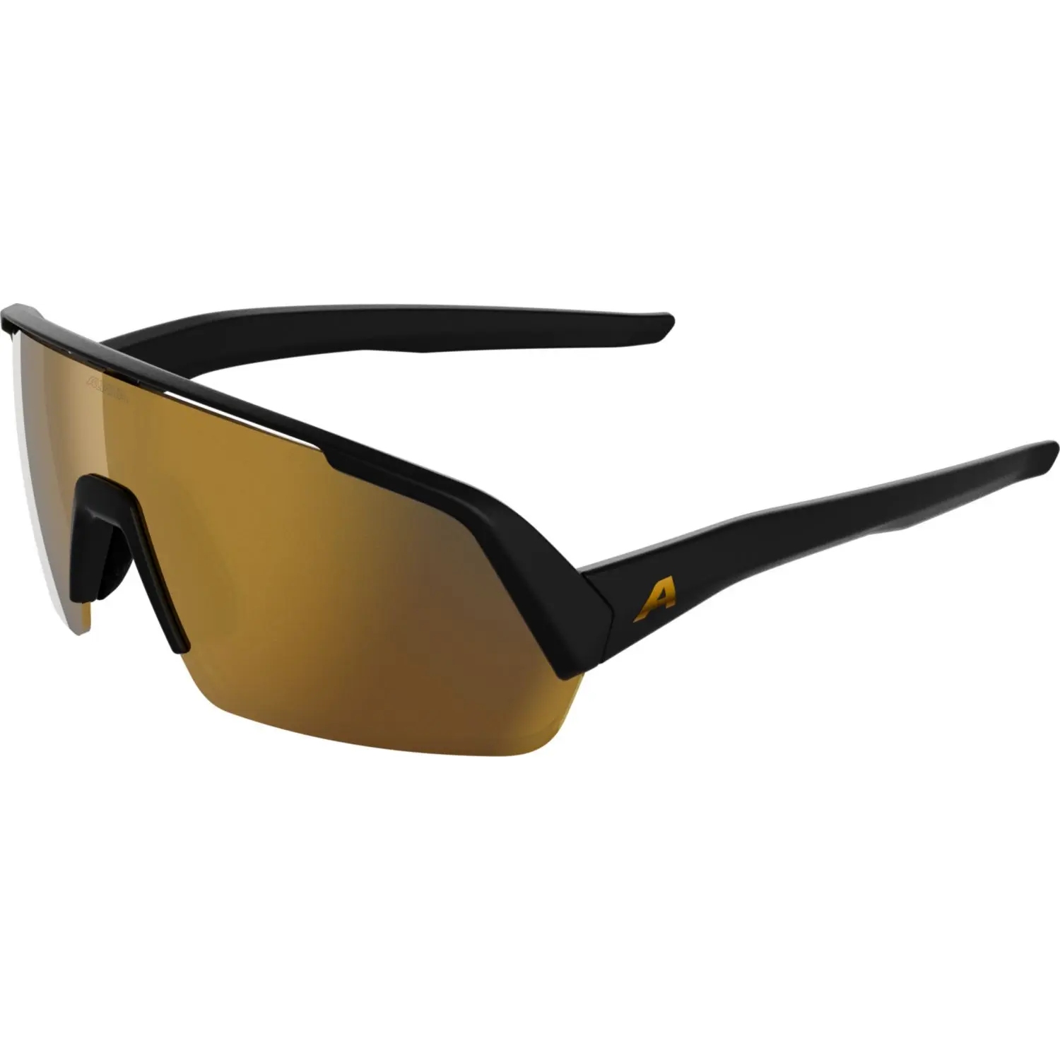 Фото Велоочки Alpina Turbo HR Black Matt/Gold Mirror Cat.3 (A8712333)