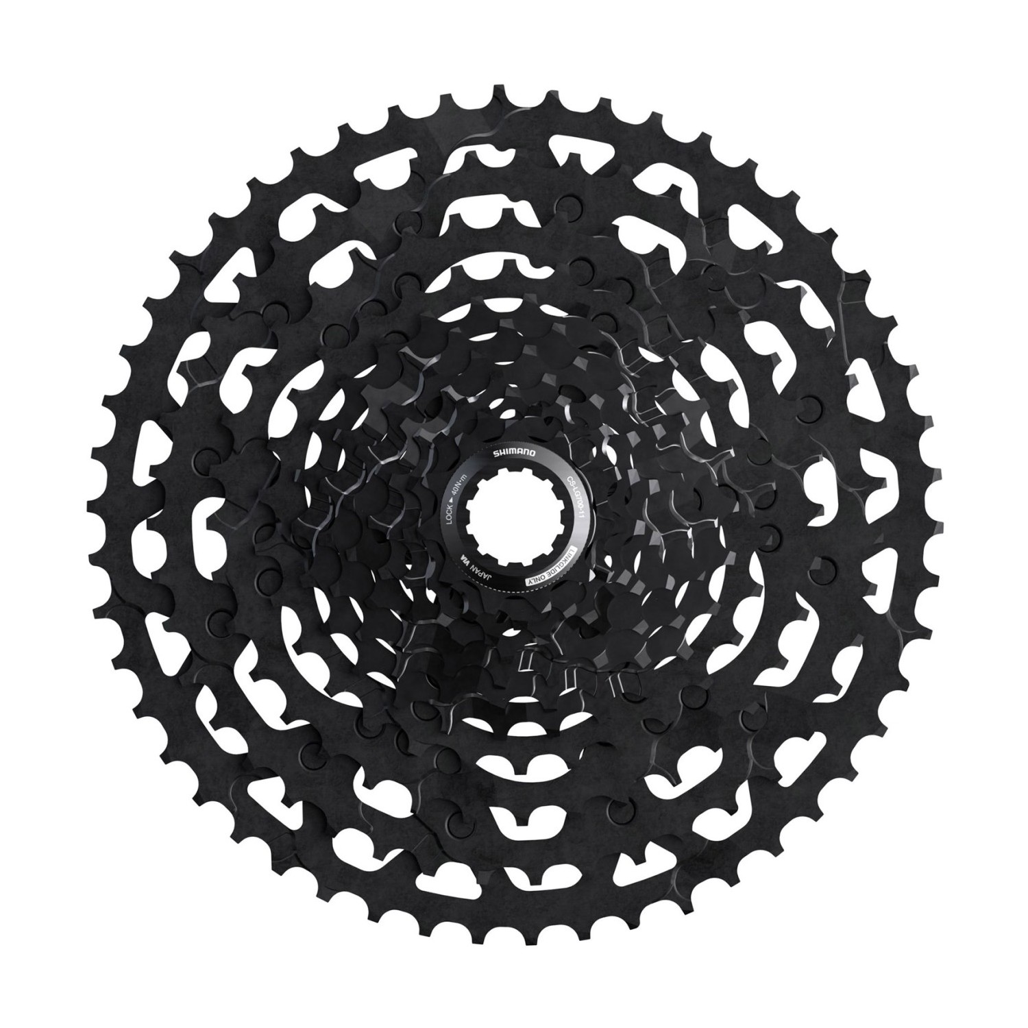 Фото Кассета Shimano Cues Linkglide CS-LG700-11, 11 ск., 11-50T