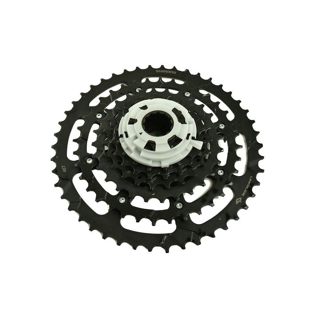 Фото Кассета Shimano Cues Linkglide CS-LG300-9, 9 ск., 11-46T