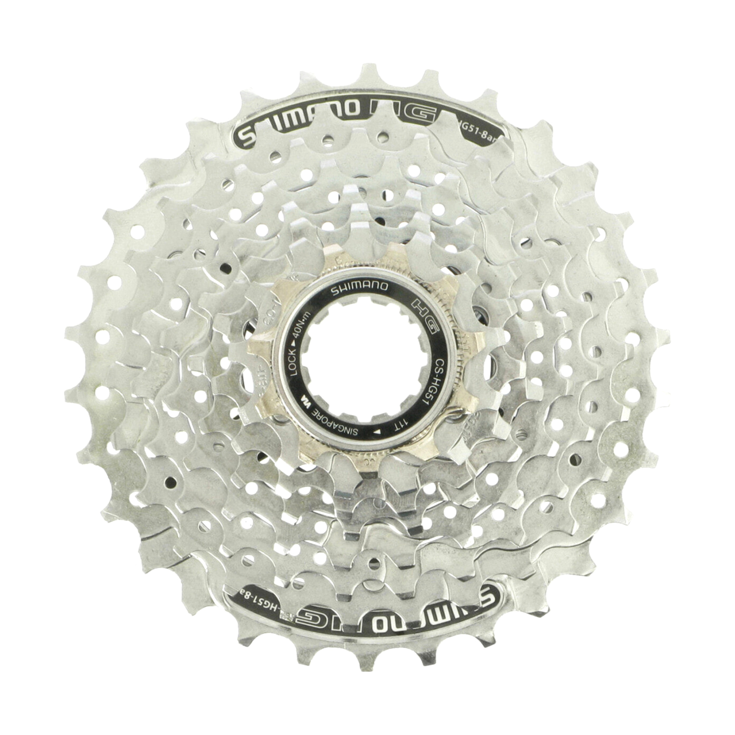 Фото Кассета Shimano CS-HG51-8, 8 ск., 11-28T