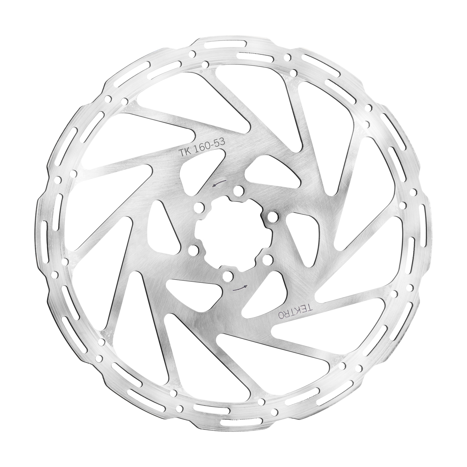 Фото Тормозной диск Tektro TR160-53, 6 болтов, 160 мм