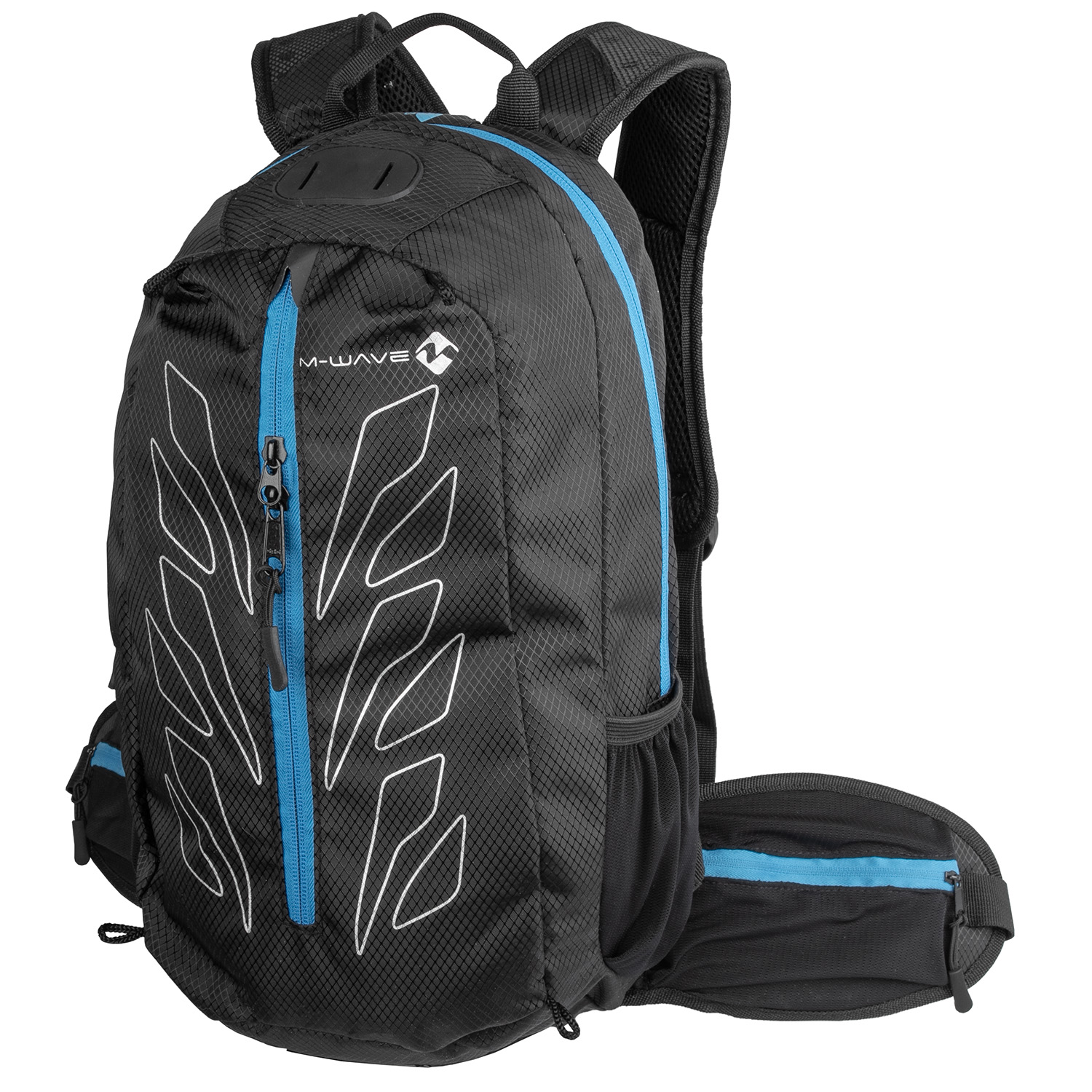 Фото Рюкзак M-Wave Rough Ride Back (122634) Black-Blue
