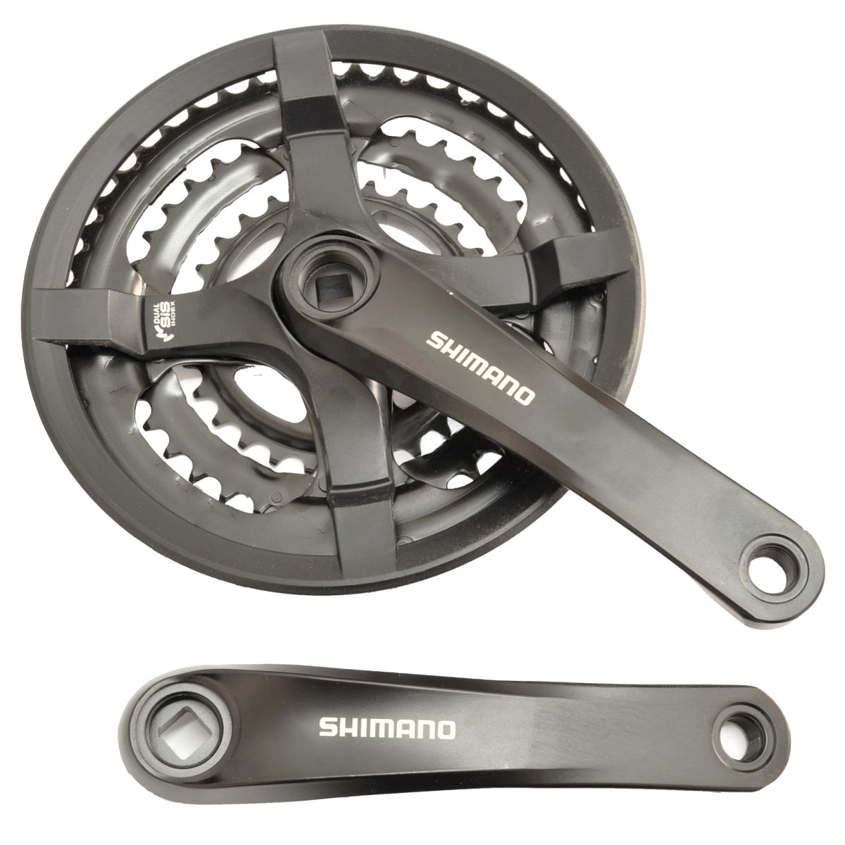 Фото Система Shimano Tourney FC-TY501, 170мм, Кв, 48/38/28T