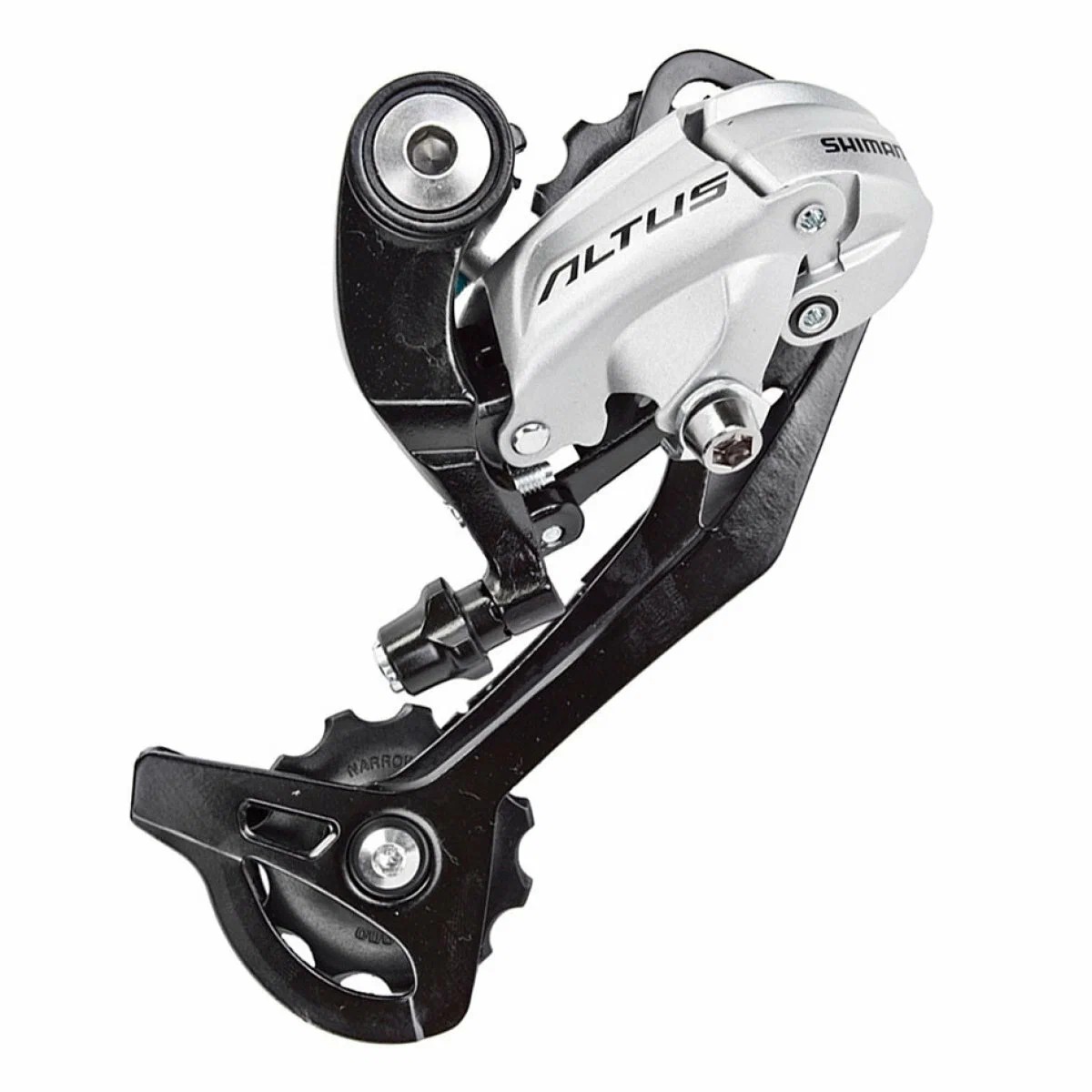 Shimano Переключ. задний Altus RD-M370, SGS, 9ск., цвет Серебристый