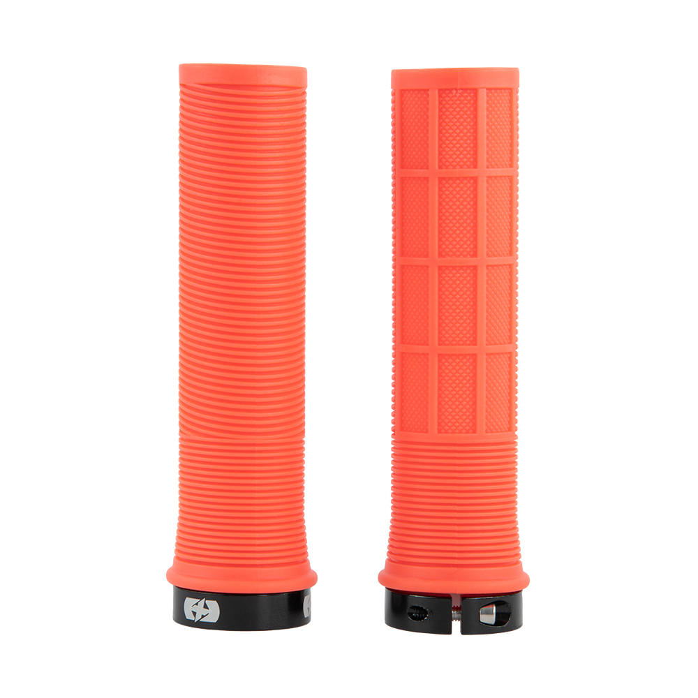 фото Oxford грипсы oxford driver lock-on mtb grips (hg805), цвет оранжевый