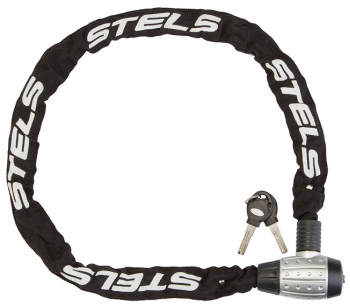Велозамок Stels 85704 (6x1200мм) цепь с ключом